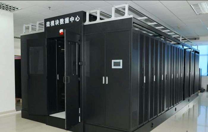 微模块数据中心实景图 微模块数据中心实景图